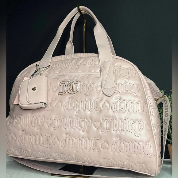 Juicy Couture Pink League Weekender Bag NWT